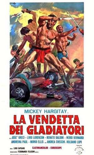 La Vendetta dei Gladiatori (1964) - poster