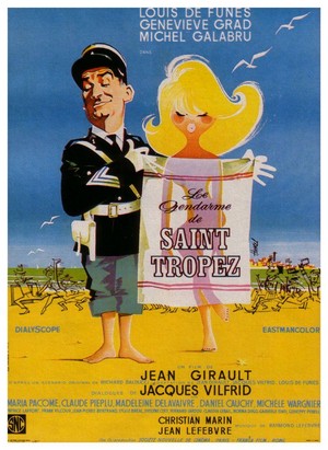 Le Gendarme de Saint-Tropez (1964) - poster