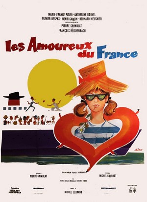 Les Amoureux du France (1964) - poster