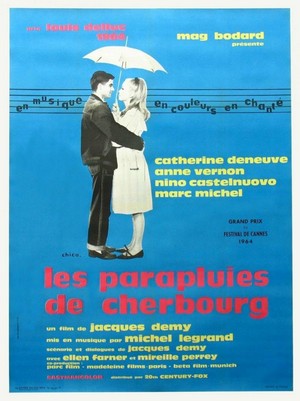 Les Parapluies de Cherbourg (1964) - poster