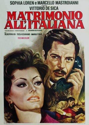 Matrimonio all'Italiana (1964) - poster