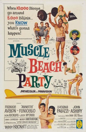Muscle Beach Party (1964) - poster