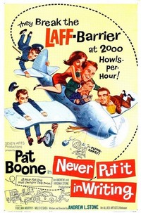 Never Put It in Writing (1964) - poster