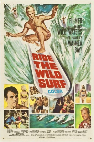 Ride the Wild Surf (1964) - poster