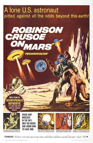 Robinson Crusoe on Mars (1964) - poster