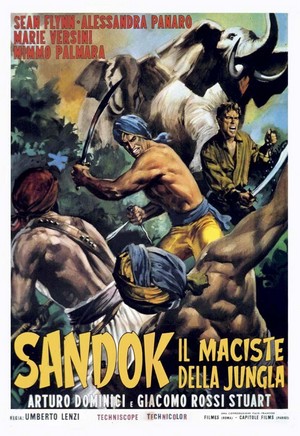 Sandok, il Maciste della Giungla (1964) - poster