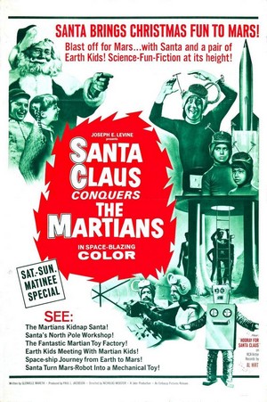 Santa Claus Conquers the Martians (1964) - poster