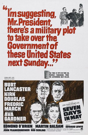 Seven Days in May (1964) - poster
