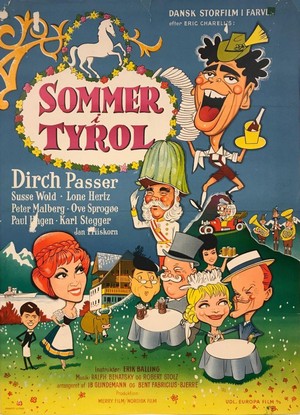 Sommer i Tyrol (1964) - poster
