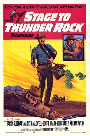 Stage to Thunder Rock (1964) - poster