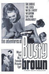 The Adventures of Busty Brown (1964) - poster