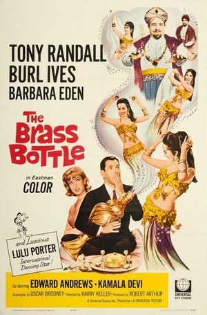 The Brass Bottle (1964) - poster
