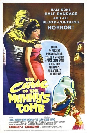 The Curse of the Mummy's Tomb (1964) - poster