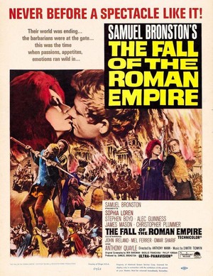 The Fall of the Roman Empire (1964) - poster