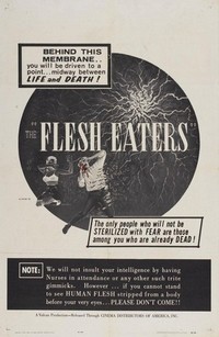 The Flesh Eaters (1964) - poster