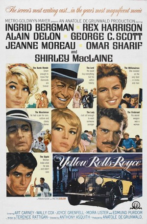 The Yellow Rolls-Royce (1964) - poster