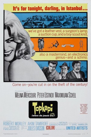 Topkapi (1964) - poster