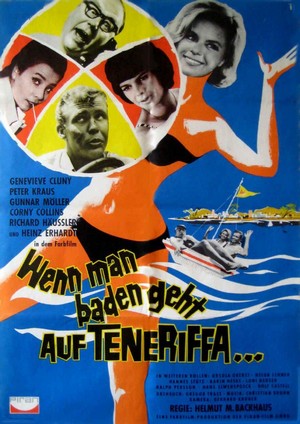Wenn Man Baden Geht auf Teneriffa (1964) - poster