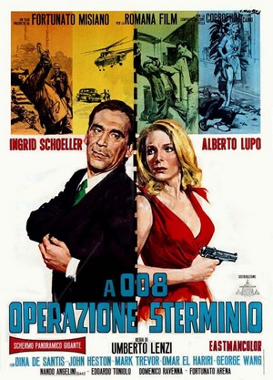 A 008, Operazione Sterminio (1965) - poster