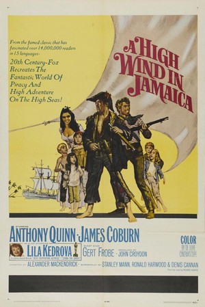 A High Wind in Jamaica (1965) - poster