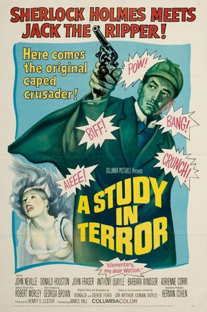 A Study in Terror (1965) - poster