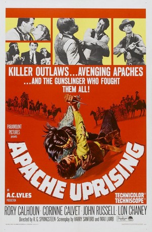 Apache Uprising (1965) - poster