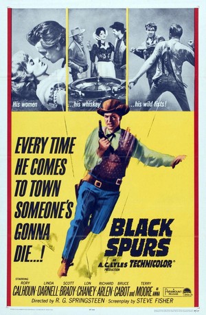 Black Spurs (1965) - poster