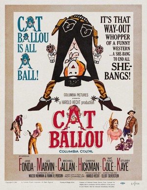 Cat Ballou (1965) - poster