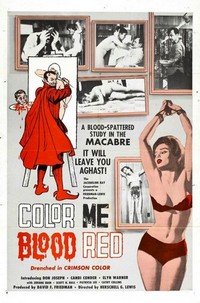 Color Me Blood Red (1965) - poster