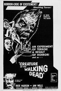 Creature of the Walking Dead (1965) - poster