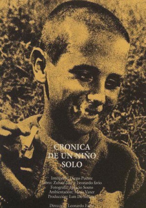 Crónica de un Niño Solo (1965) - poster