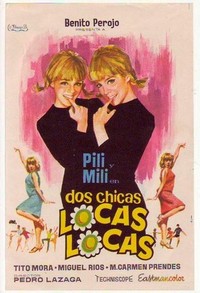 Dos Chicas Locas Locas (1965) - poster