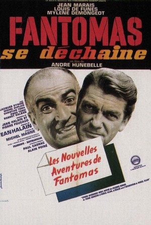 Fantômas Se Déchaîne (1965) - poster