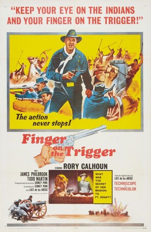 Finger on the Trigger (1965) - poster
