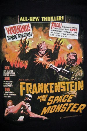 Frankenstein Meets the Space Monster (1965) - poster