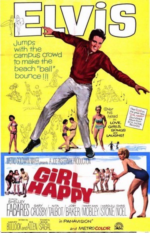 Girl Happy (1965) - poster