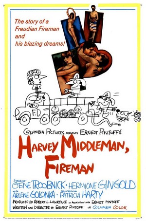 Harvey Middleman, Fireman (1965) - poster