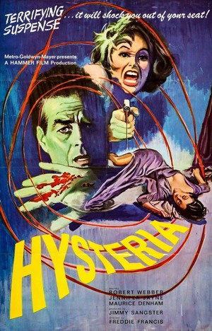 Hysteria (1965) - poster