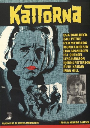 Kattorna (1965) - poster