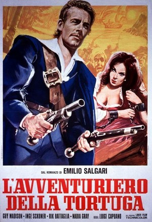 L'Avventuriero della Tortuga (1965) - poster