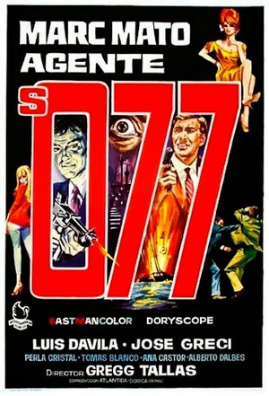 Marc Mato, Agente S. 077 (1965) - poster