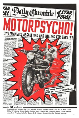 Motor Psycho (1965) - poster