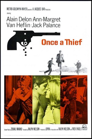 Once a Thief (1965) - poster