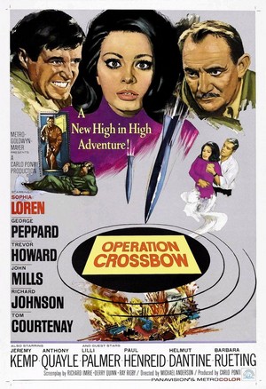 Operation Crossbow (1965) - poster