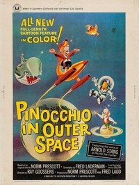 Pinocchio in Outer Space (1965) - poster