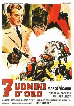 Sette Uomini d'Oro (1965) - poster