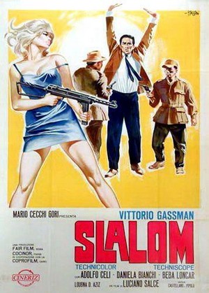 Slalom (1965) - poster