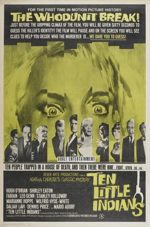 Ten Little Indians (1965) - poster