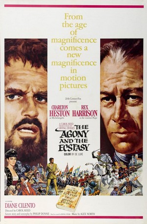 The Agony and the Ecstasy (1965) - poster