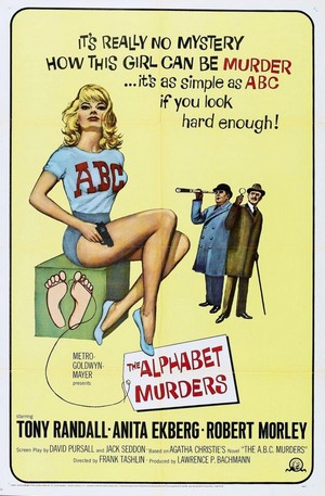 The Alphabet Murders (1965) - poster